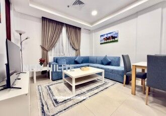 Salmiya, Apartments, Flats, Houses & Villas, KWD 575/month,  Furnished,  3 BR,  Brand New 3BR Fully Furnished Apartment For Rent In Salmiya, Kuwait