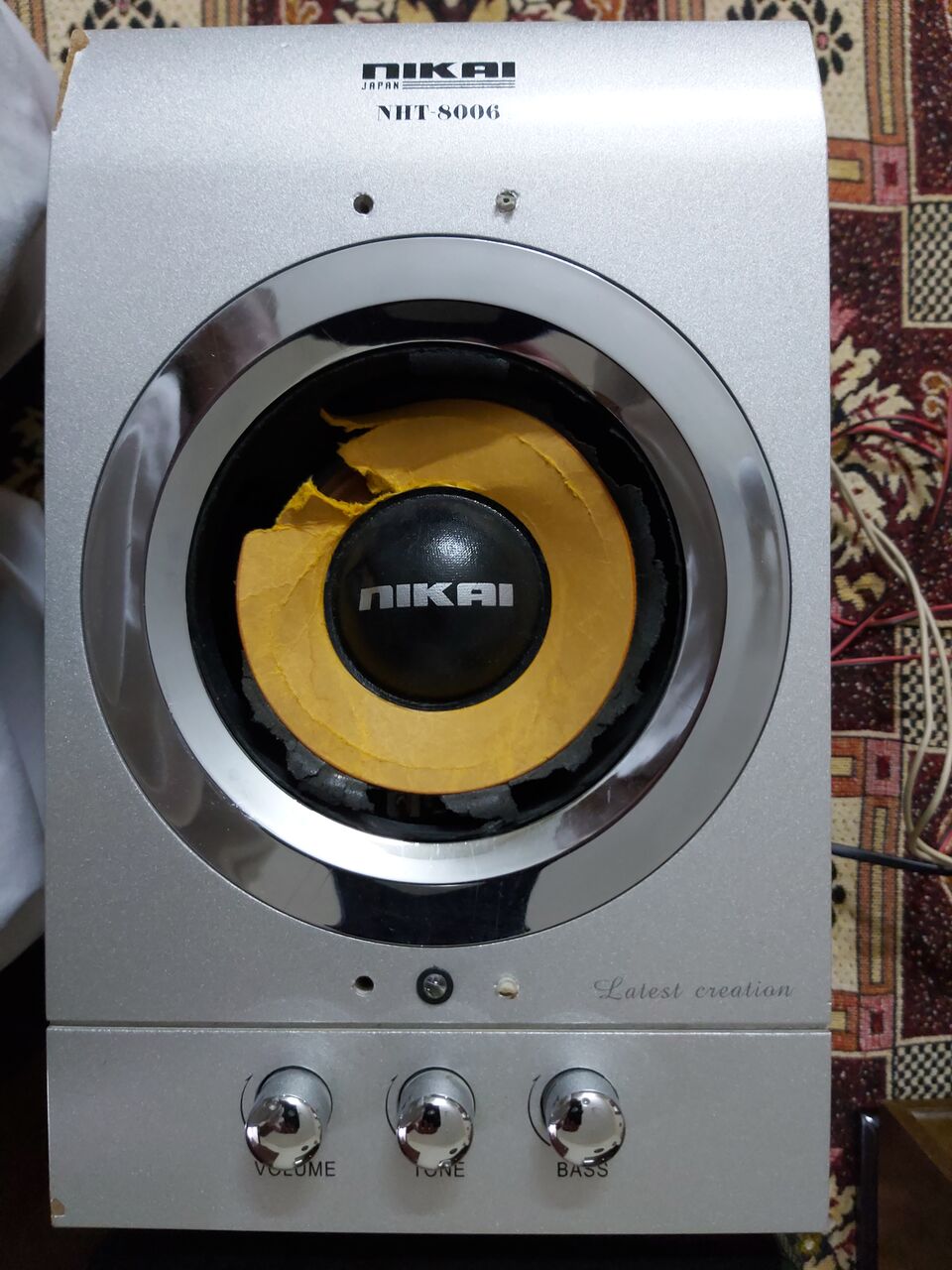 Riyadh, Computers, SAR 80,  Nikai Speaker In Fair Condition For Sale. SAR 80. Negotiable