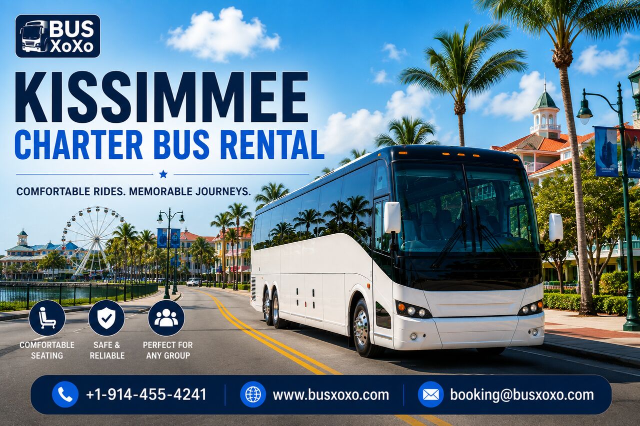New York, Travel, Kissimmee Bus Rental Services For Weddings, School Trips And Events