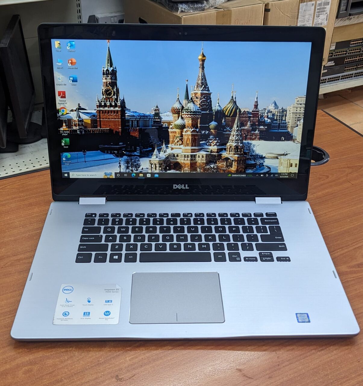 Manama, Tablet Computers, BHD 113,  DELL Core I7 2in1 Touch Laptop+Tablet 15.6" FHD Display Free Laptop Bag, Mouse,Earphone