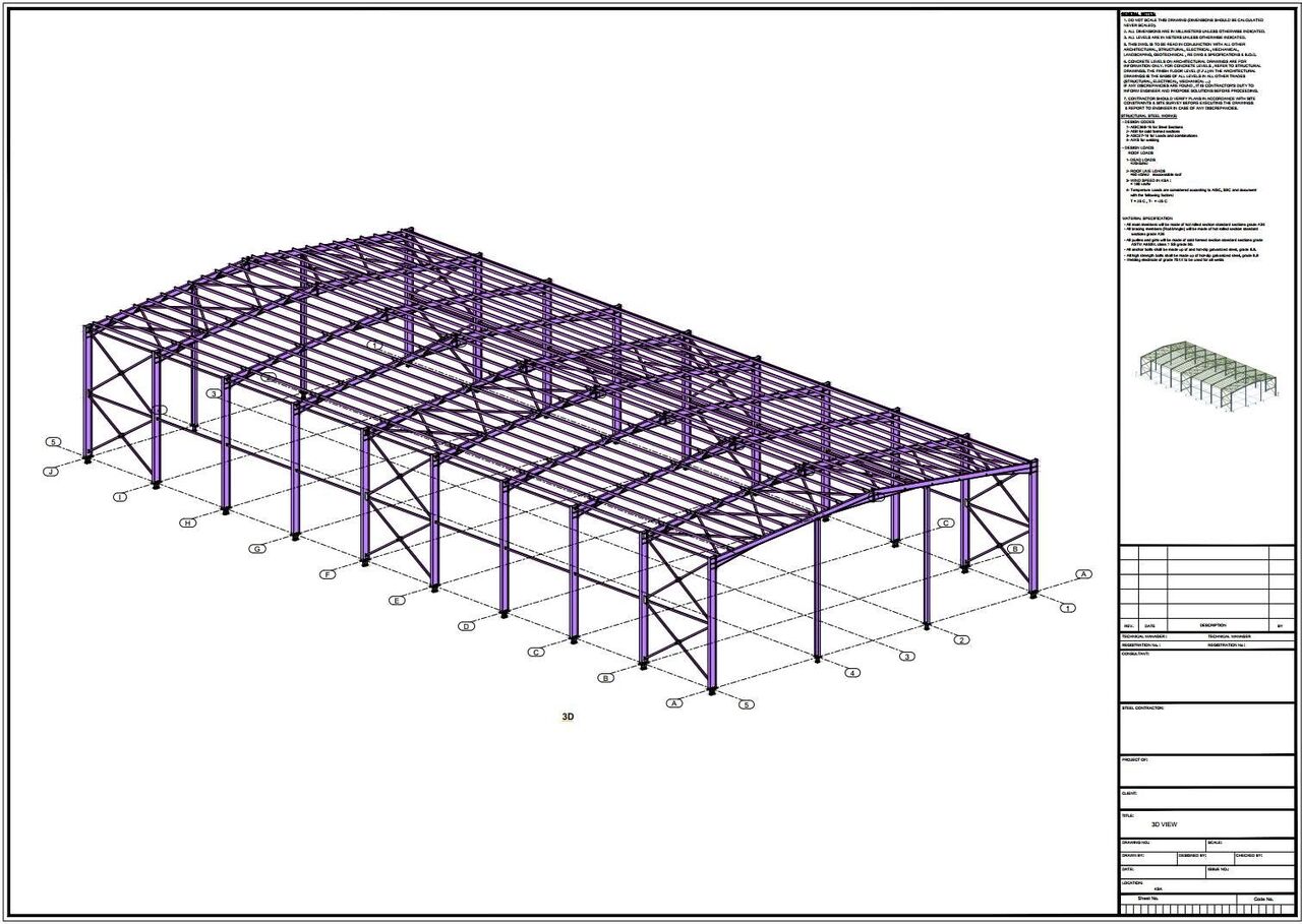 Riyadh, Construction, Steel Structure And Fabrication Shed Design In Riyadh Saudi Arabia