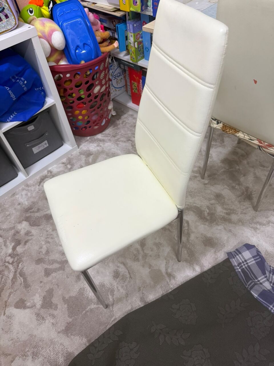 Al Murabba, Furniture, SAR 300,  Dining Chairs Off White PAN Home