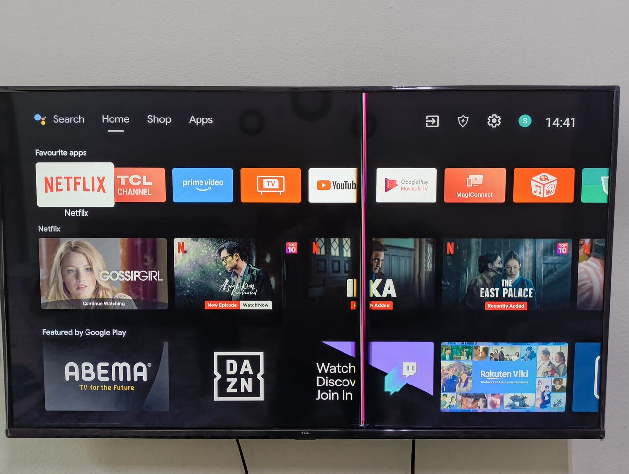 Riyadh, Electronics, SAR 200,  Broken 55 Inch LED TV TCL For Sale