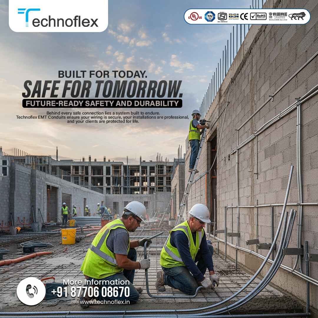 Abu Dhabi, Electrical & Plumbing, Technoflex EMT Conduit &ndash; The Smart Choice For Every Installation In UAE