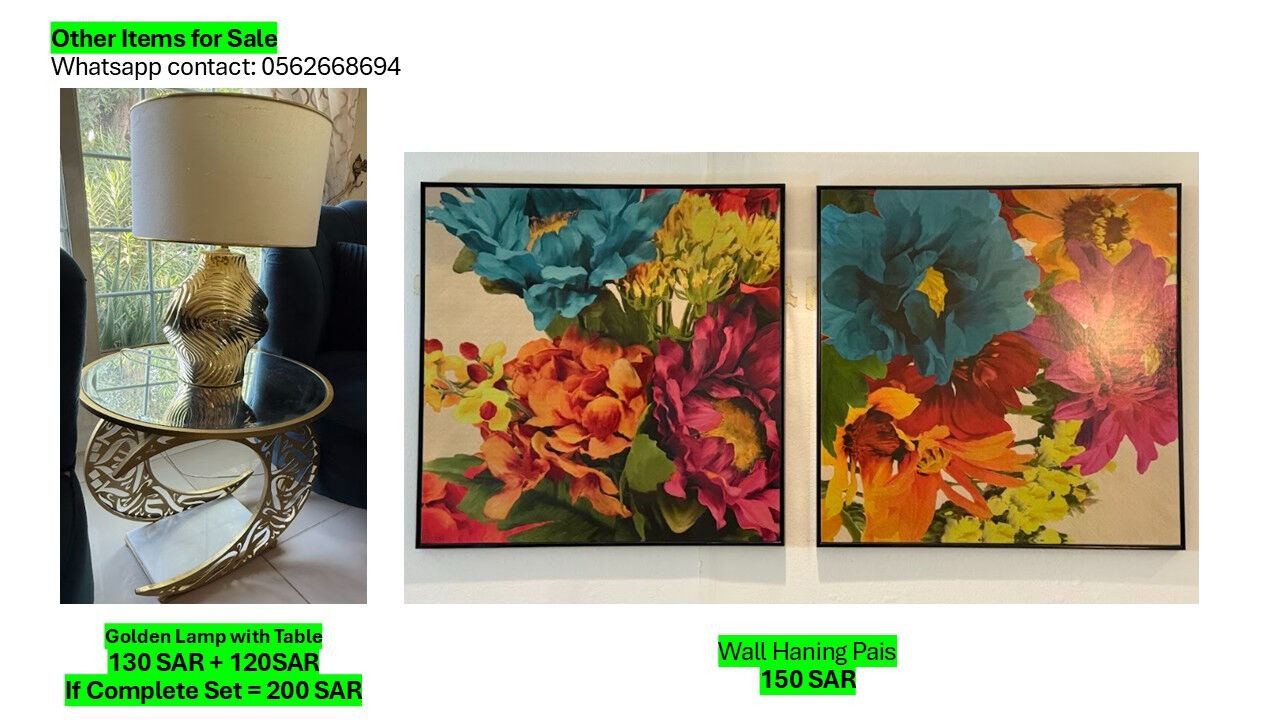 Riyadh, Furniture, Home Items For Sale