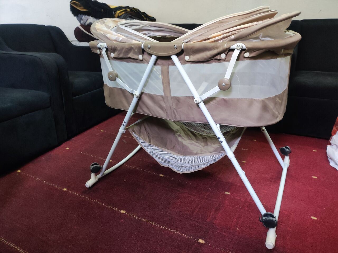 Riyadh, Baby & Kid Stuff, SAR 250,  All Items Baby Crib, Baby Swing, High Chair, Walker