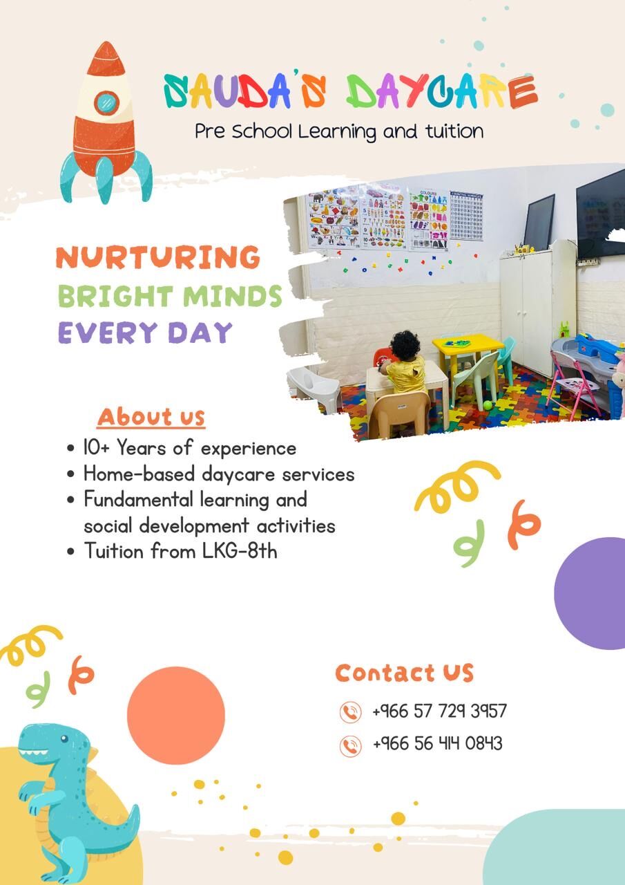 Al Wizarat, Daycare, 🌟 Daycare And Tuition Available In Hai Al Wizarat 🌟