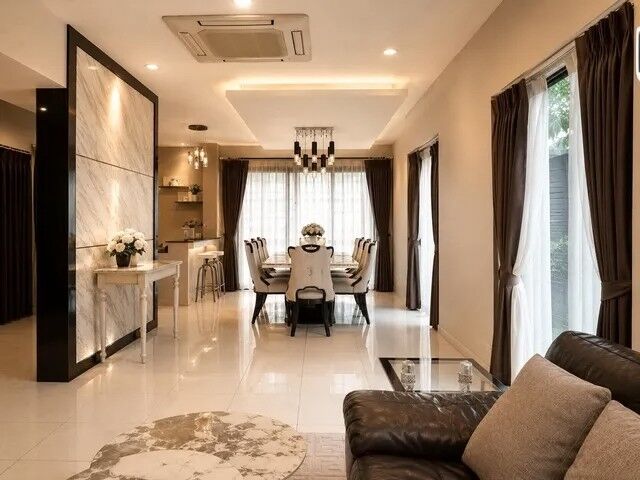 Bangkok, Villas, THB 120000,  71 Sq. Feet,  3-story Detached House For Rent, Lumpini Project Can Walk To Suan Luang Rama 9, Usable