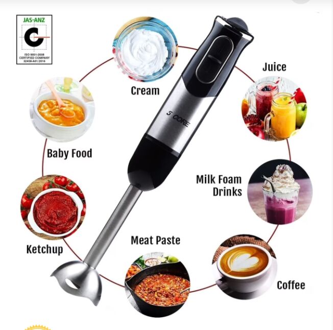 Riffa, Appliances, BHD 10,  ❤️ Make Every Meal Special – 4-in-1 Hand Blender | Only 10 BD | 3 Months Warranty