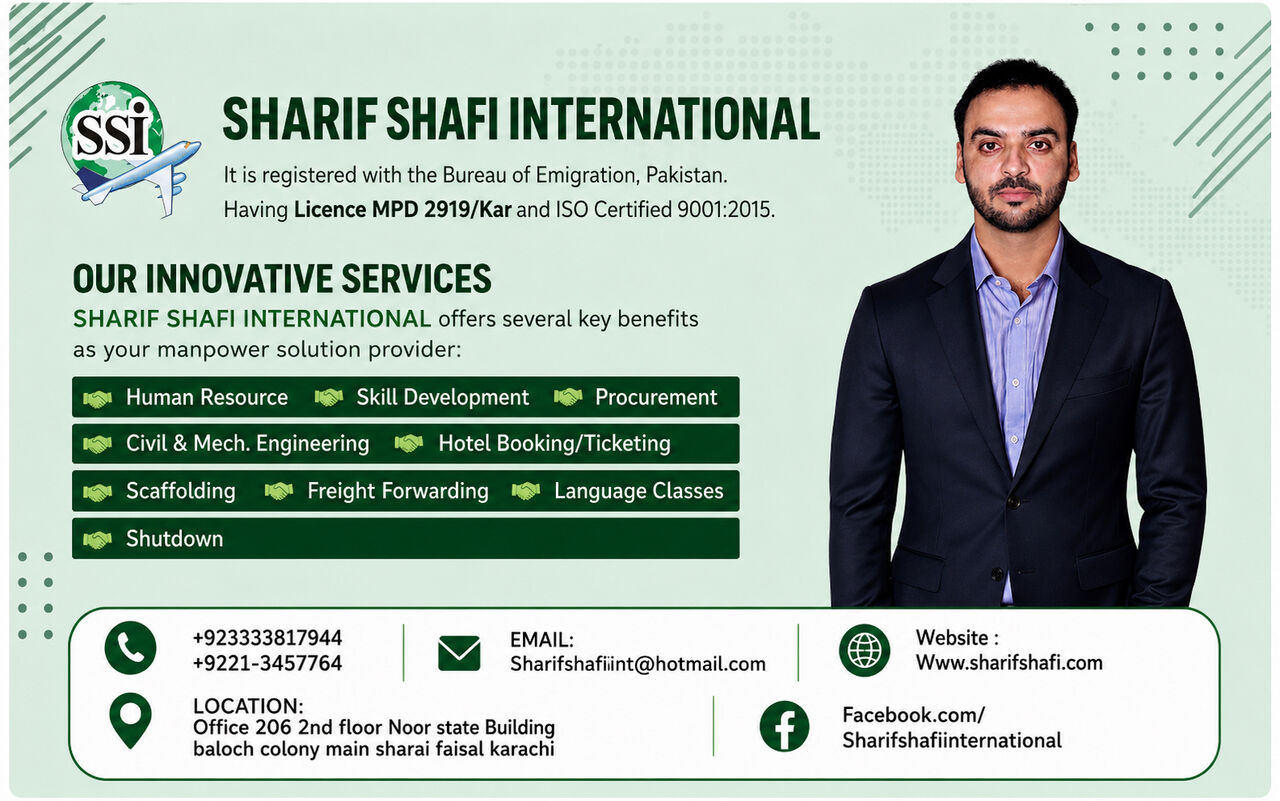 Karachi, Business Partners, Do You Require Reliable Manpower From Pakistan For Your Company?