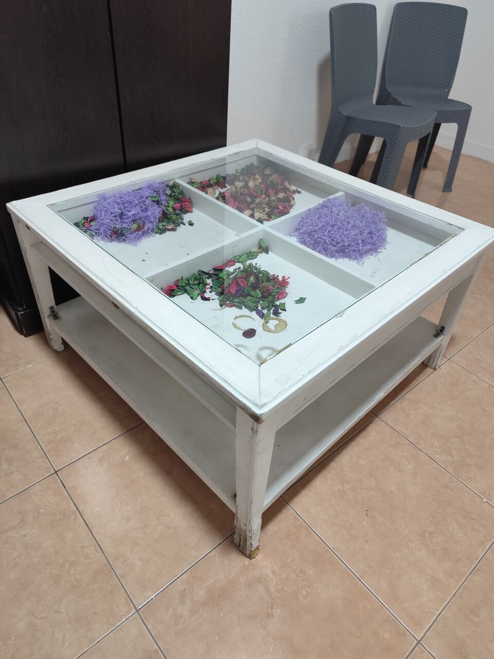 Akrabia, Furniture, SAR 370,  Urgent Sell 03 Cupboards, Single Metal Bed And  Big Tea Table