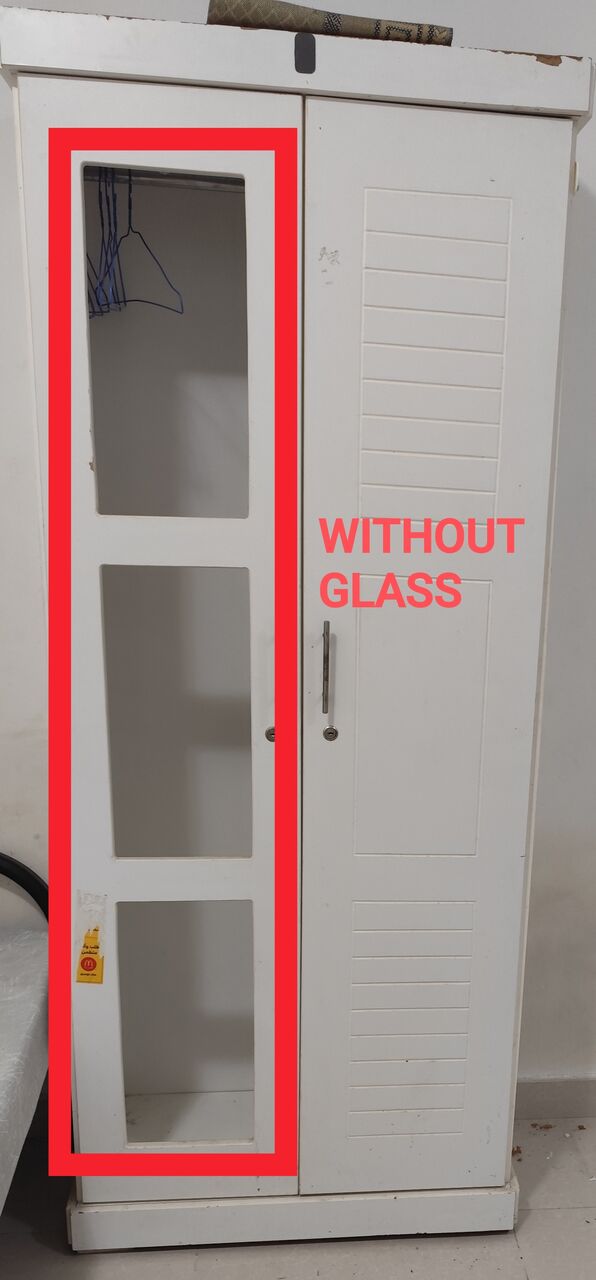 Akrabia, Furniture, SAR 370,  Urgent Sell 03 Cupboards, Single Metal Bed And  Big Tea Table