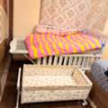 SAR 350,  Kids Bed With Baby Swing (Suitable For Kids Age 0 Till 6 Years Old)