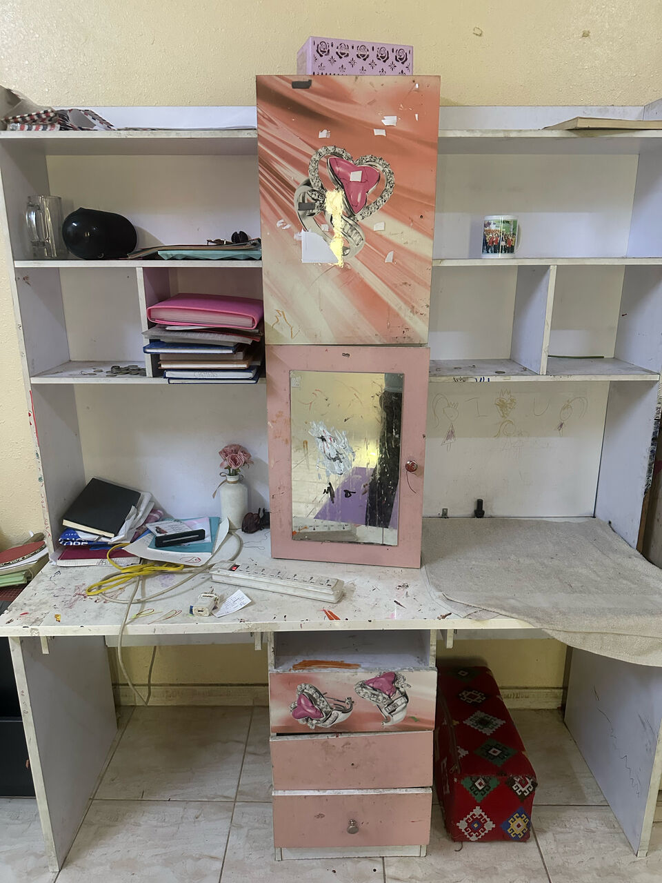 Jubail, Furniture, SAR 400,  I Would Like To Sell Children Study Table And Dressing Cupboard With Single Bed
