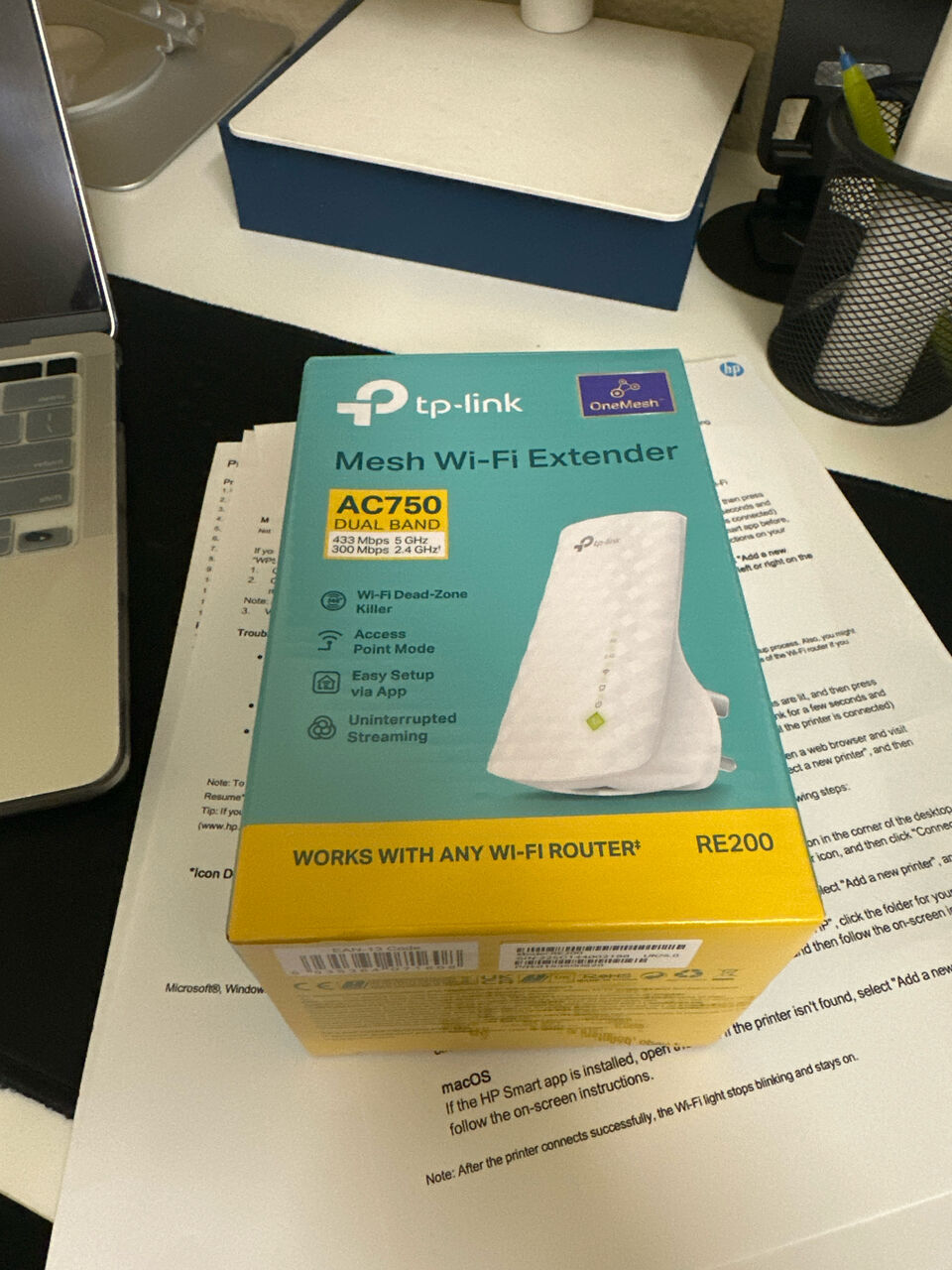 Al Malaz, Electronics, SAR 70,  TP Link AC750 New Router For Sale (2 Days Used)