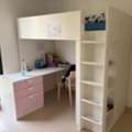 SAR 1990,  4 X IKEA Loft Beds In Four Different Colours