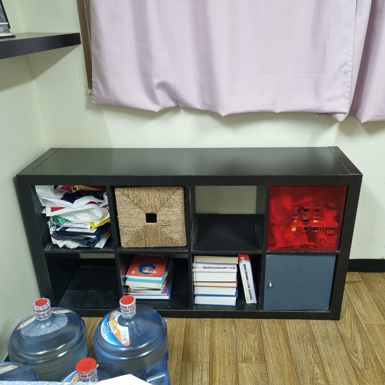 Jubail, Furniture, SAR 250,  IKEA Black Shelving Rack