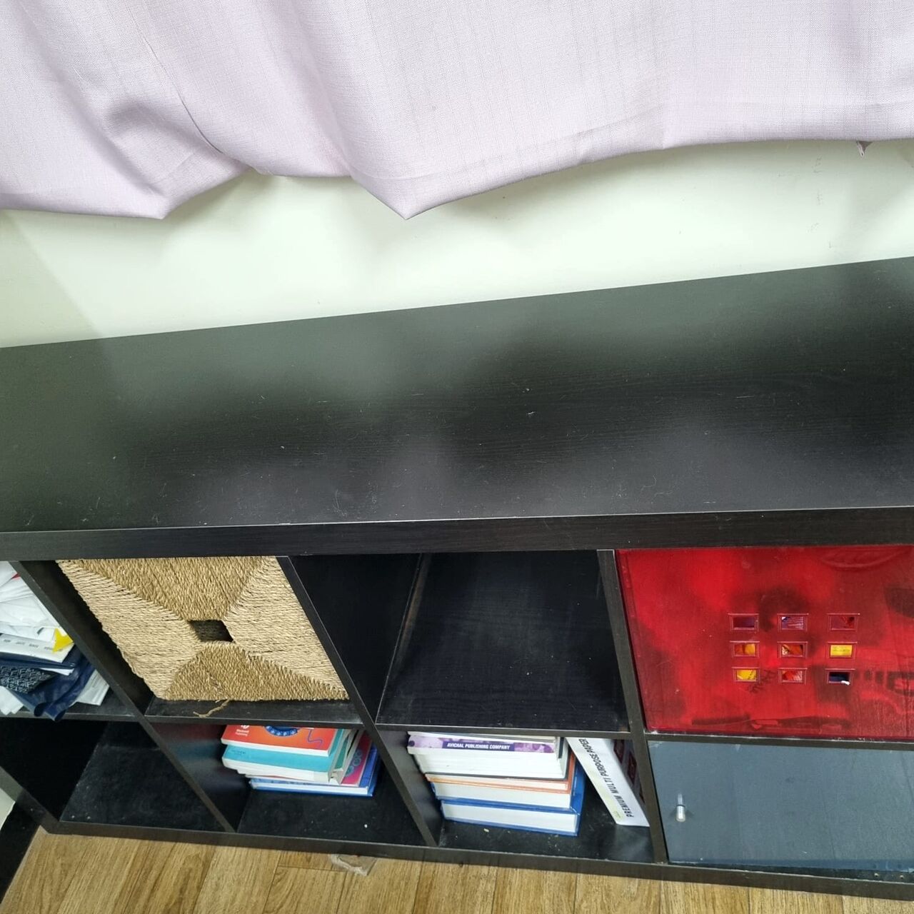 Jubail, Furniture, SAR 250,  IKEA Black Shelving Rack
