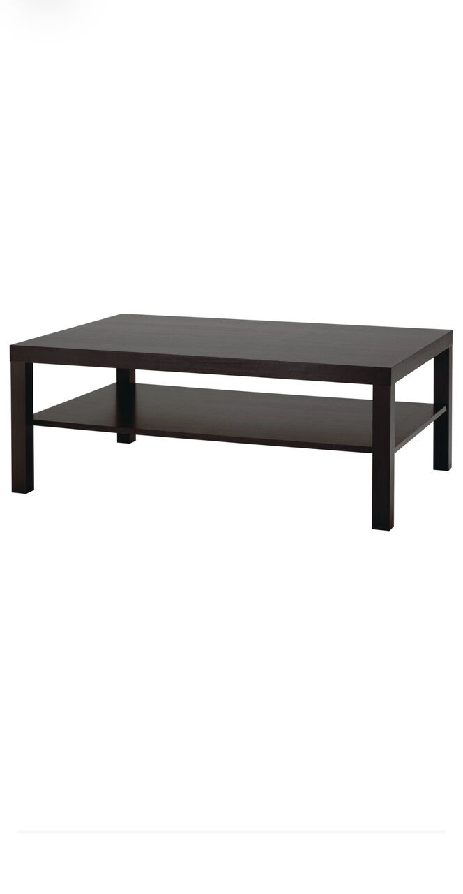 Riyadh, Furniture, SAR 120,  Large IKEA Center Table (LACK) In Black