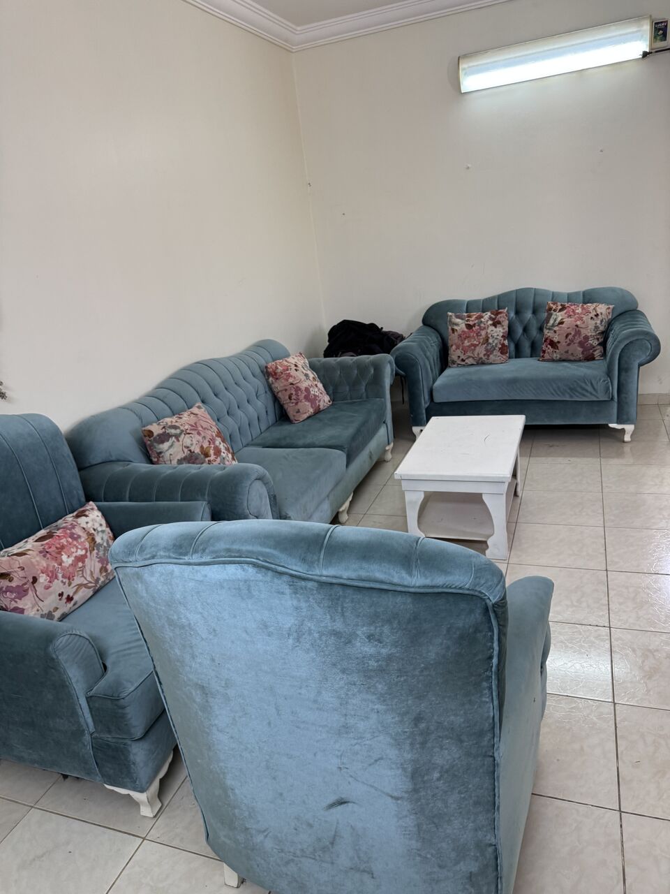 Yanbu, Furniture, SAR 450,  SOFA SET / TWO TABLES/ SMALL CARPET