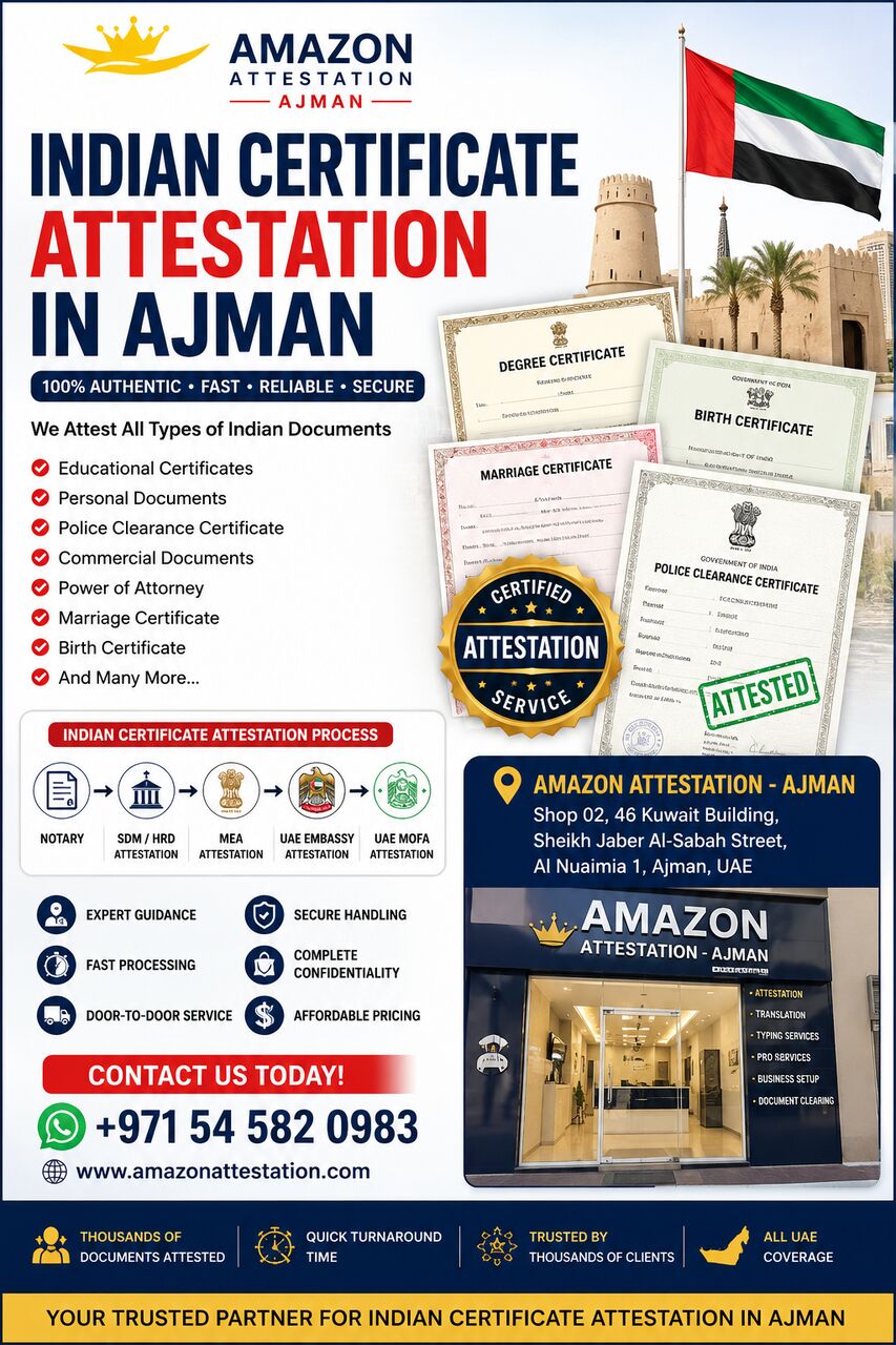 Dubai, Legal, Embassy, Consulate & MOFA Attestation Services In UAE