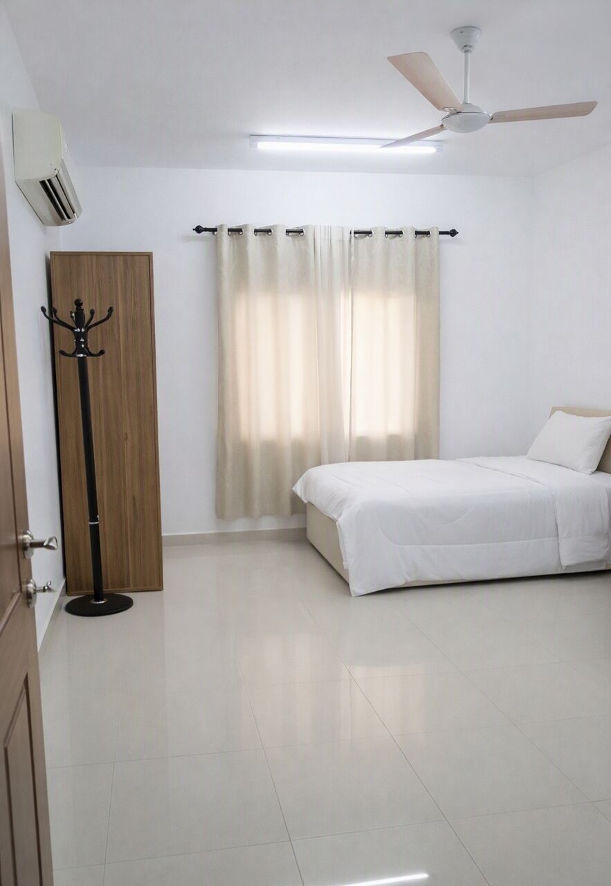 Janabiya, Apartments, Flats, Houses & Villas, BHD 160/month,  1 BR,  For Rent Fully Furnished Studio Flat In Janabiya Inclusive With Electricity