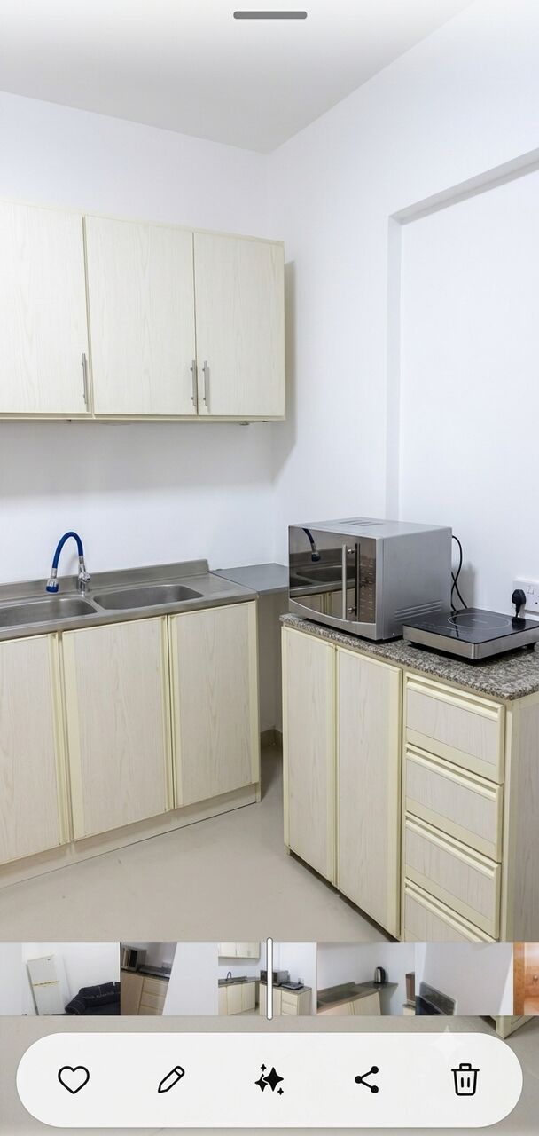 Janabiya, Apartments, Flats, Houses & Villas, BHD 160/month,  1 BR,  For Rent Fully Furnished Studio Flat In Janabiya Inclusive With Electricity