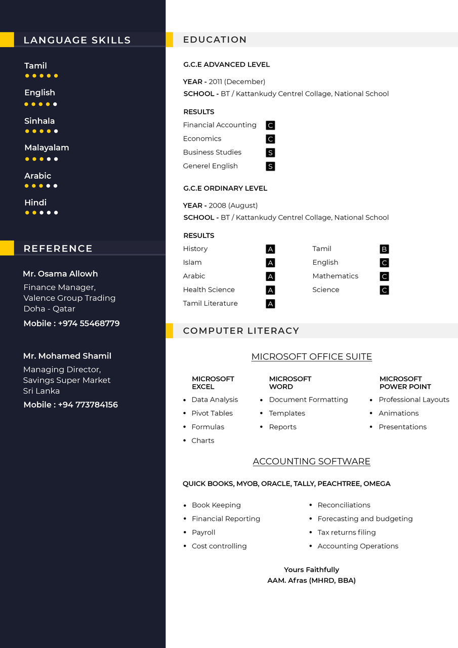 Riyadh, Job Seekers, Senior Accountant