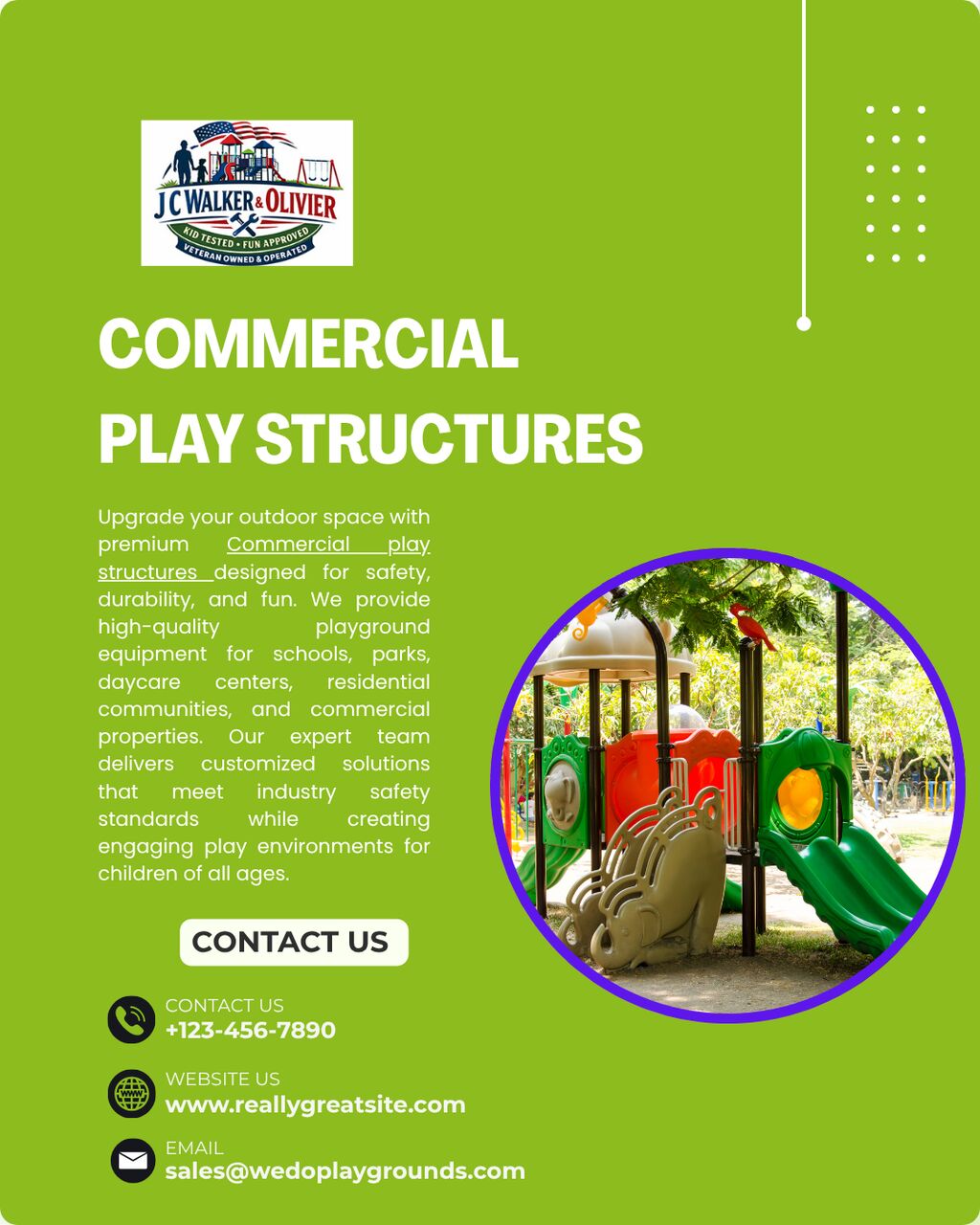 New York, Construction, Commercial Play Structures For Schools, Parks & Communities