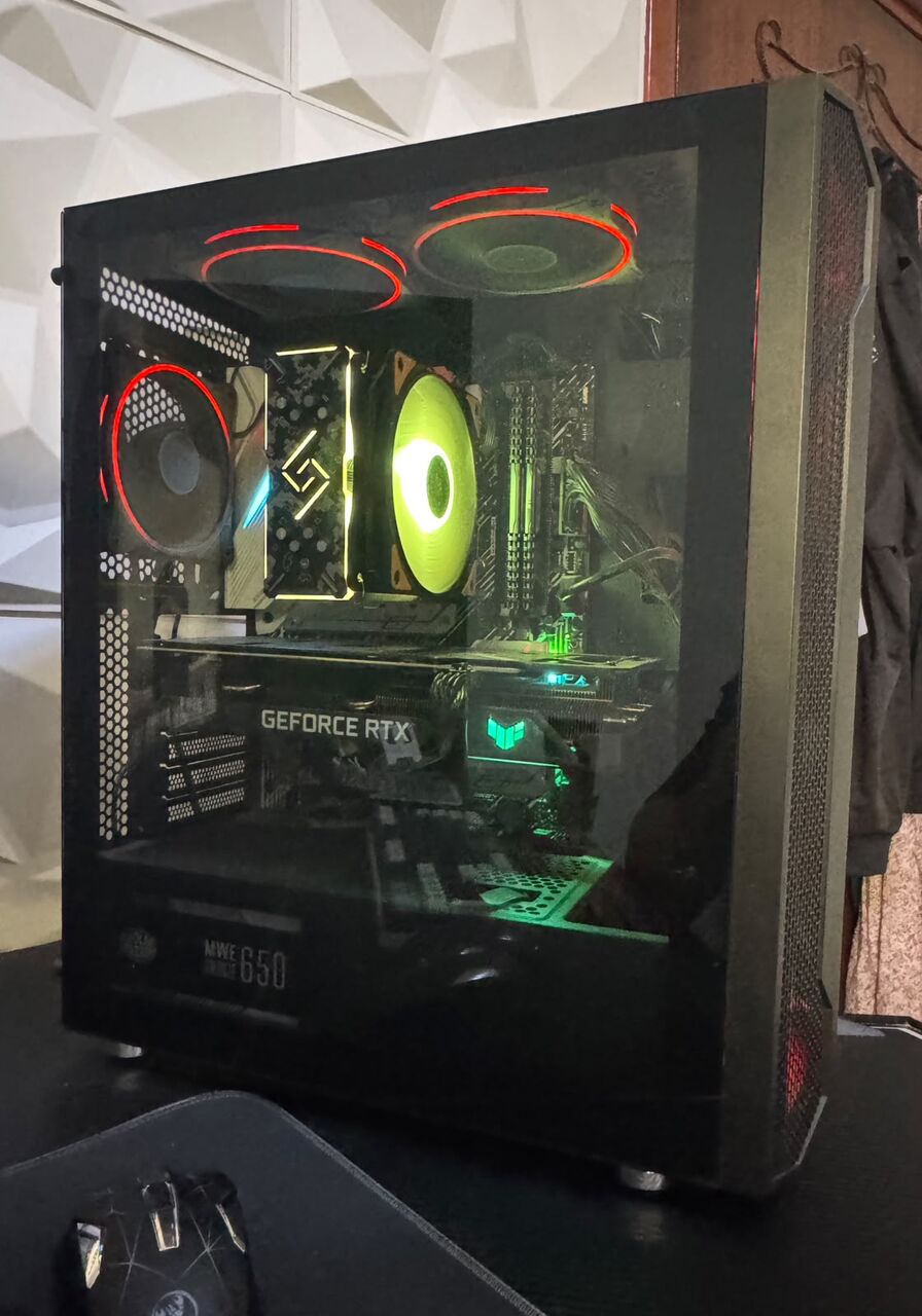 Riyadh, Computers, SAR 3200,  Gaming PC For Sale &ndash; Intel I7-10700 | ASUS TUF RTX 3060 | 32GB