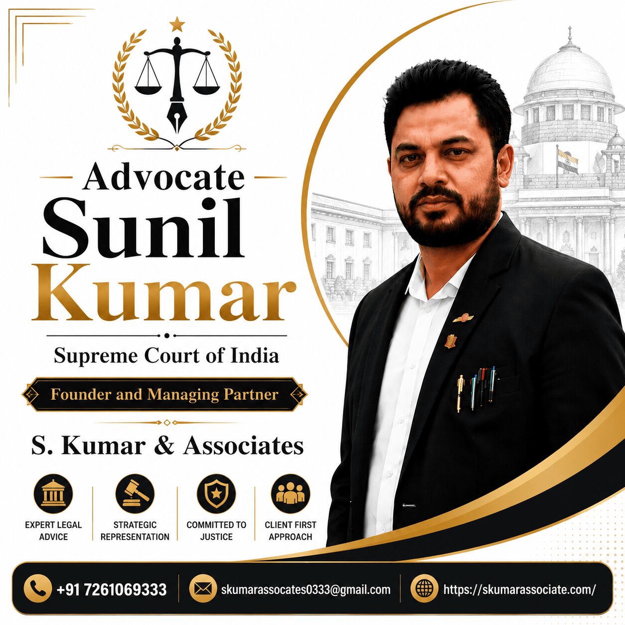Mumbai, Legal, Supreme Court Advocate In Patna For Appeals & Constitutional Remedies | Advocate Sunil Ku.