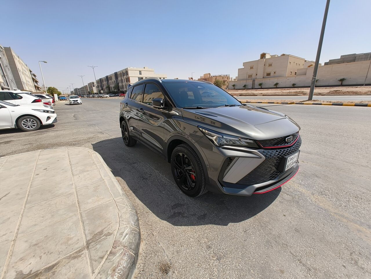 Riyadh, Vehicles, Cars & Trucks , SAR 70000,  Geely Coolray 2025,  2025,  Automatic,  21000 KM,  Mint Condition GF+ Full Option Geely Coolray (Dark Grey / Black)