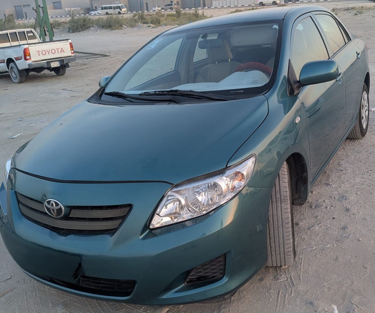 Dammam, Vehicles, Cars & Trucks , SAR 18500,  Toyota Corolla,  2008,  Manual,  400000 KM,   Model  GREEN Color