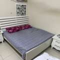 SAR 1100,  IKIA Queen Size Bed With Side Table ,one Three Door Cupboard & A Dressing Table