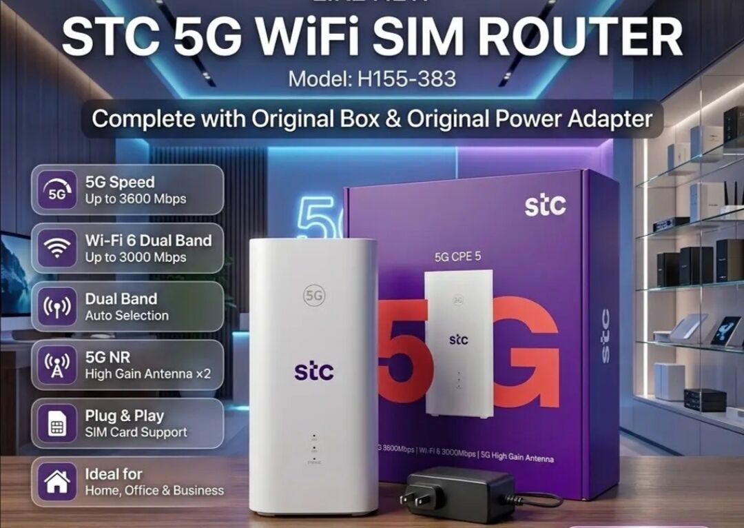 Busaiteen, Computers, BHD 25,  Brand New 5G Wifi 7