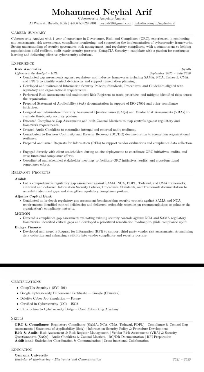 Riyadh, Job Seekers, Cybersecurity Analyst