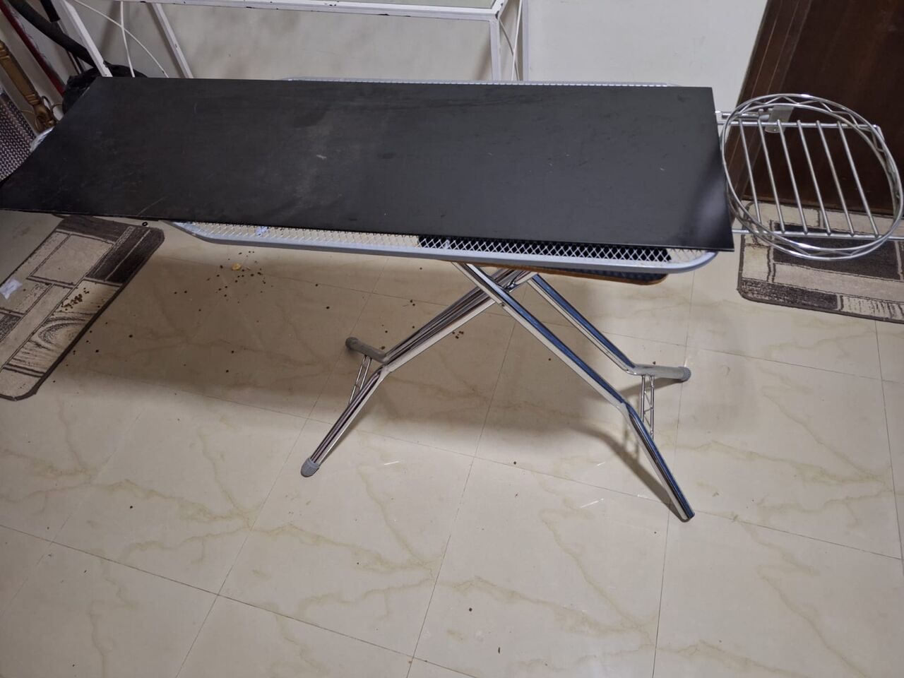 Riyadh, Furniture, SAR 90,  Iron Table Steel (Grey Color)