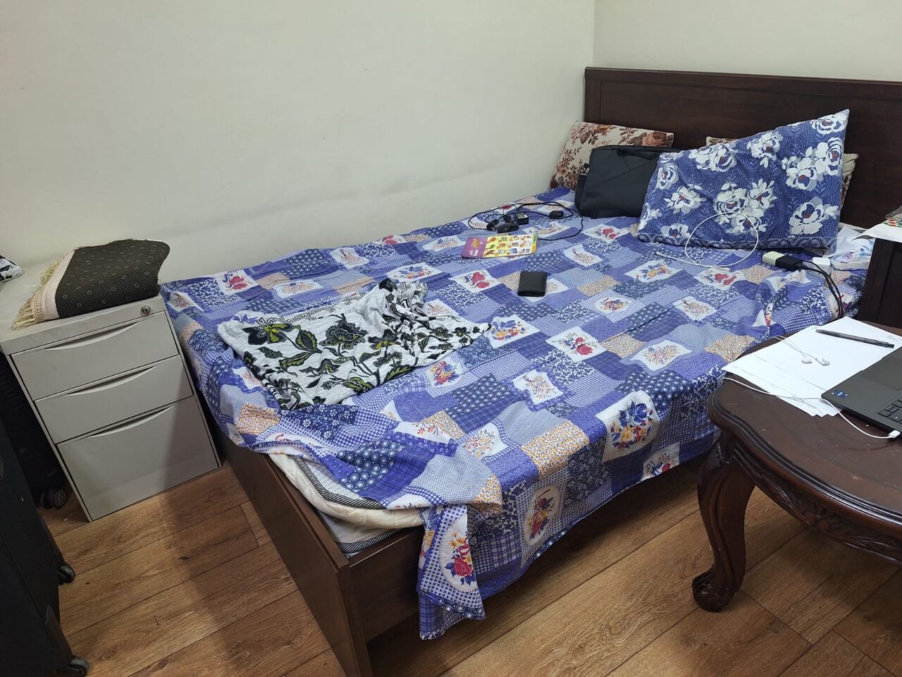 Al Yarmouk, Furniture, SAR 550,  Double Bed With Mattress