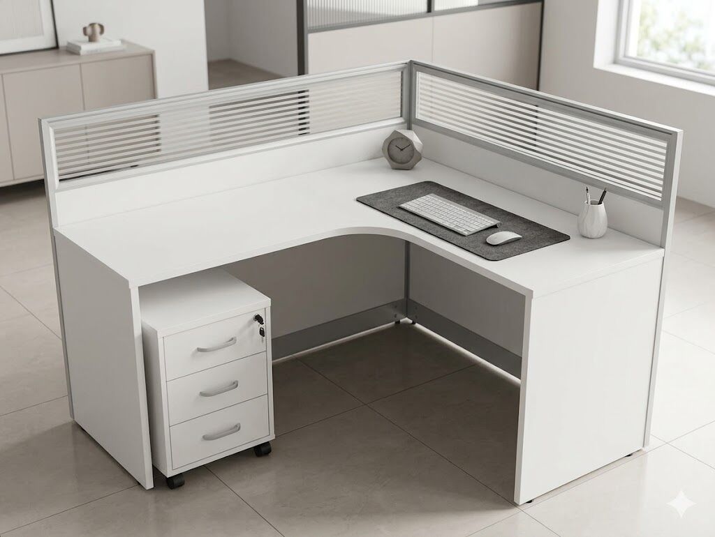 Manama, Furniture, BHD 125,  L SHAP WORKSTATION FOR SELL