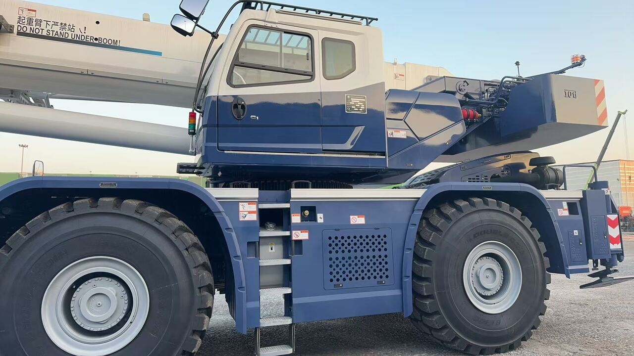 Jubail, Equipment Rental, 90T Rough Terrain Crane Rental With TUV Operator - Dammam/Jubail/Khobar