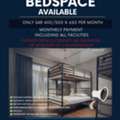 SAR 400/month,  BED SPACE AVAILABLE IN AL MALAZ RIYADH