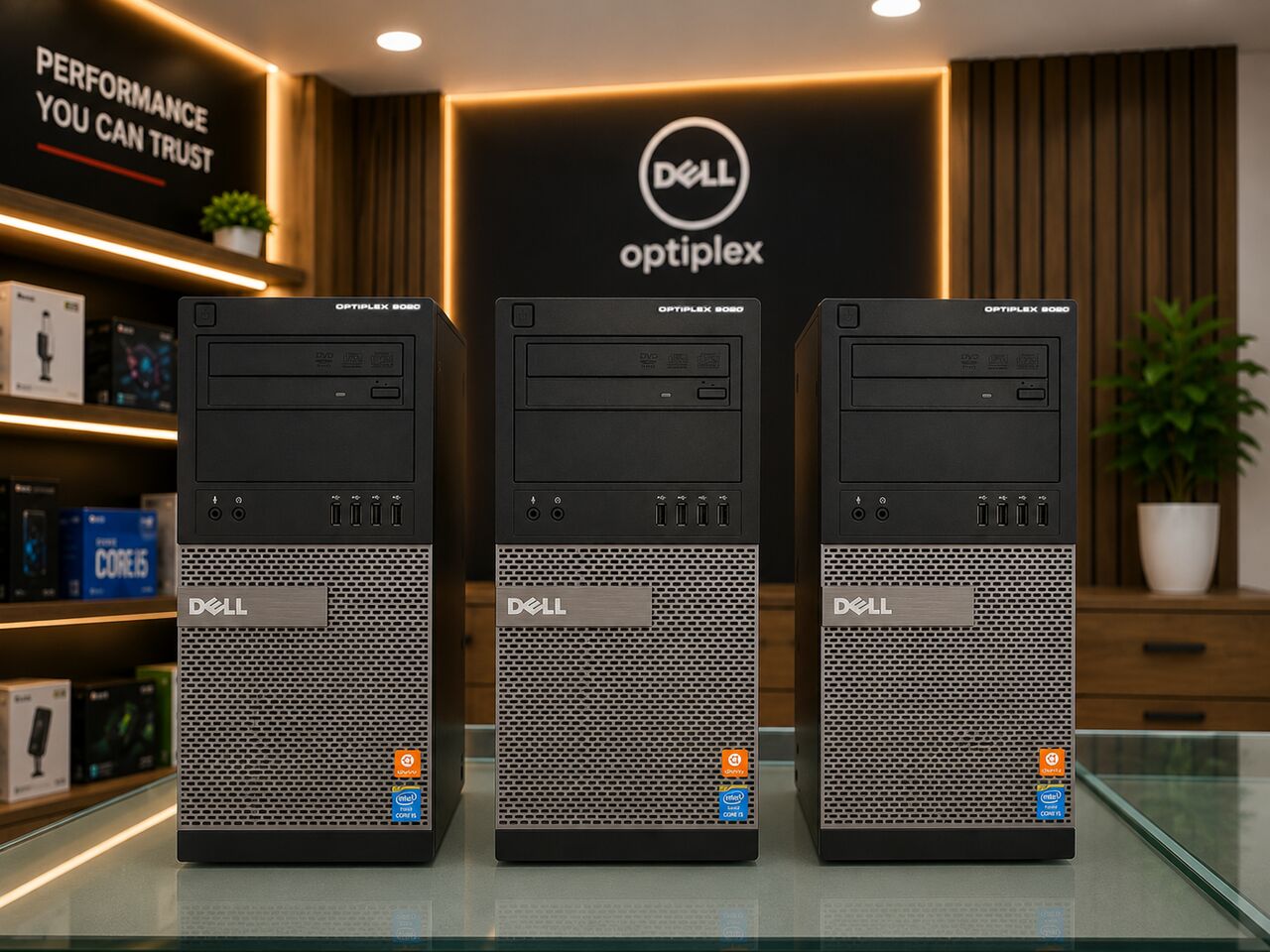 Riffa, Computers, BHD 53,  DELL OptiPlex Tower Intel Core I7 8GB RAM 120 SSD