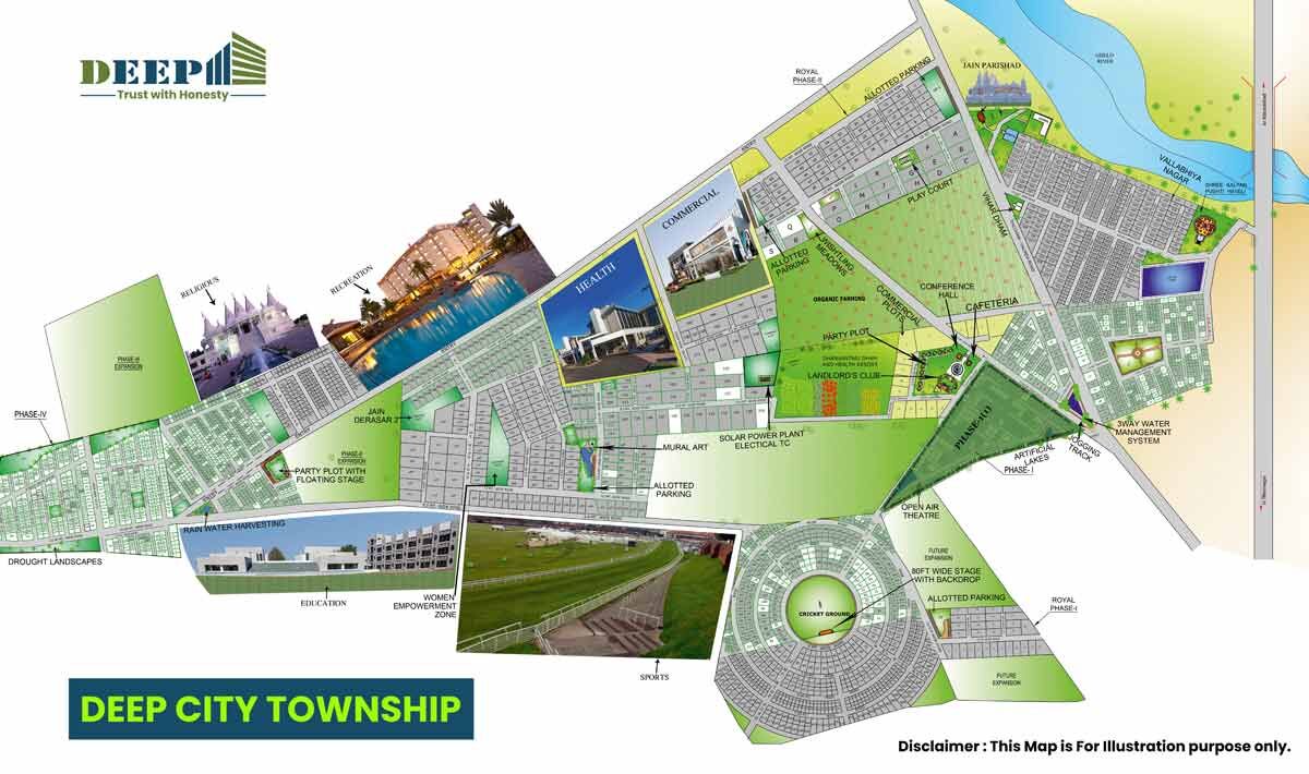 Ahmedabad, Farm & Garden, INR 1300000,  Deep City Phase 4 Premium Residential Plots Valinda Dholera
