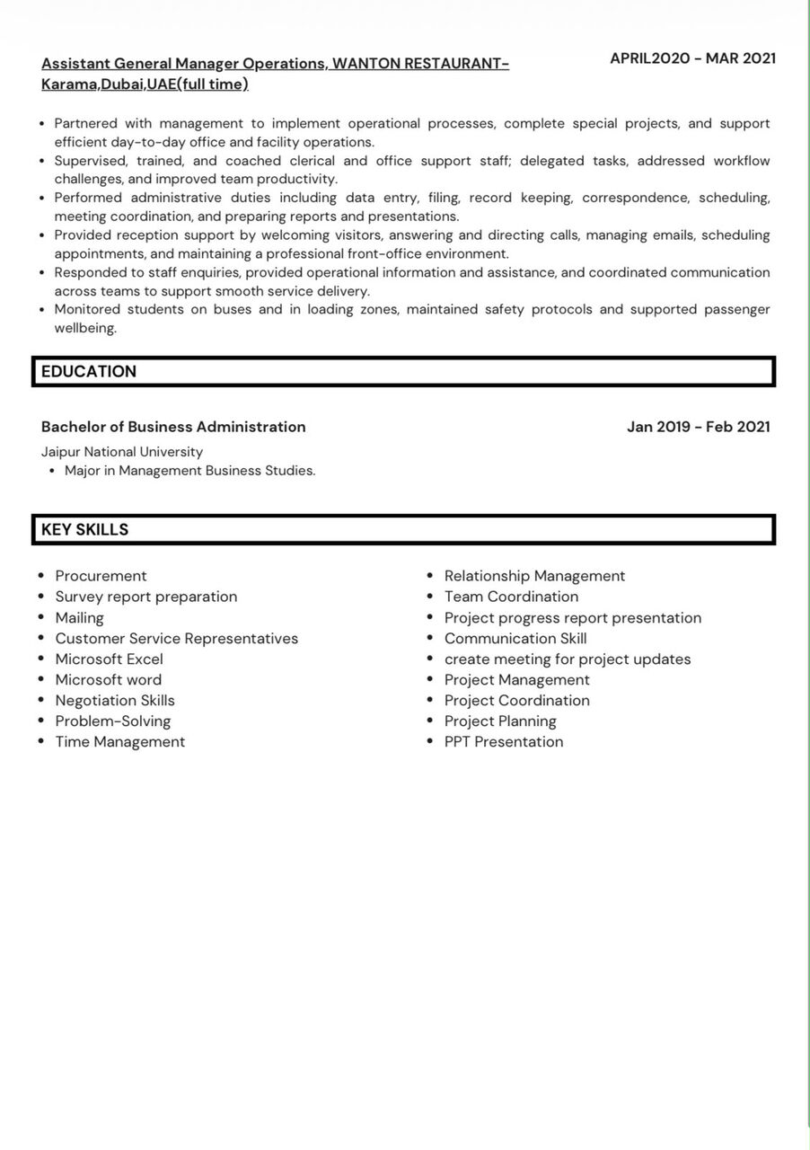 Khobar, Job Seekers, ADMINISTRATION