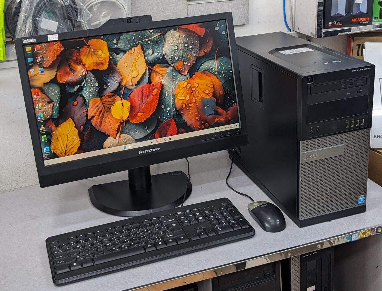 Manama, Tablet Computers, BHD 78,  DELL Core I7 PC 8GB Ram SSD 256GB 22" FHD Monitor Built-in Camera, Microphone & Speaker