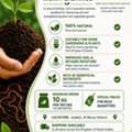 SAR 100,  🌱 Organic Red Wiggler Worm Castings Available 🌱