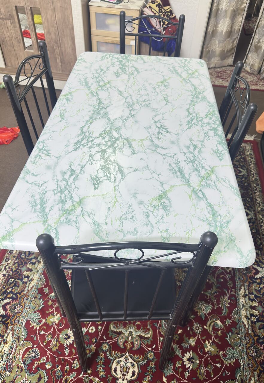 Al Malaz, Furniture, SAR 250,  Dining Table With 4 Chairs