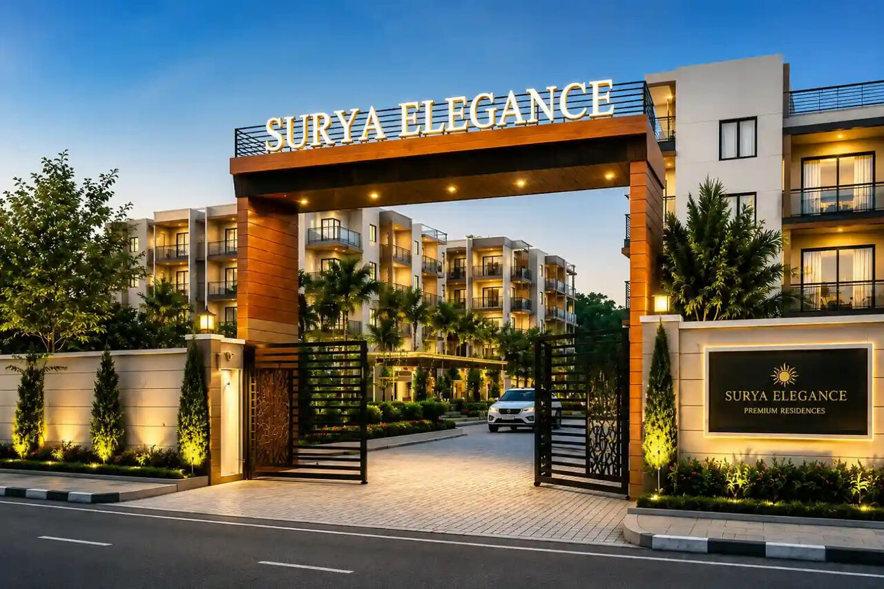 Ghaziabad, Real Estate, Checking The Layout Is Crucial Before Purchasing A Flat. The Surya Elegance Floor Plan Al