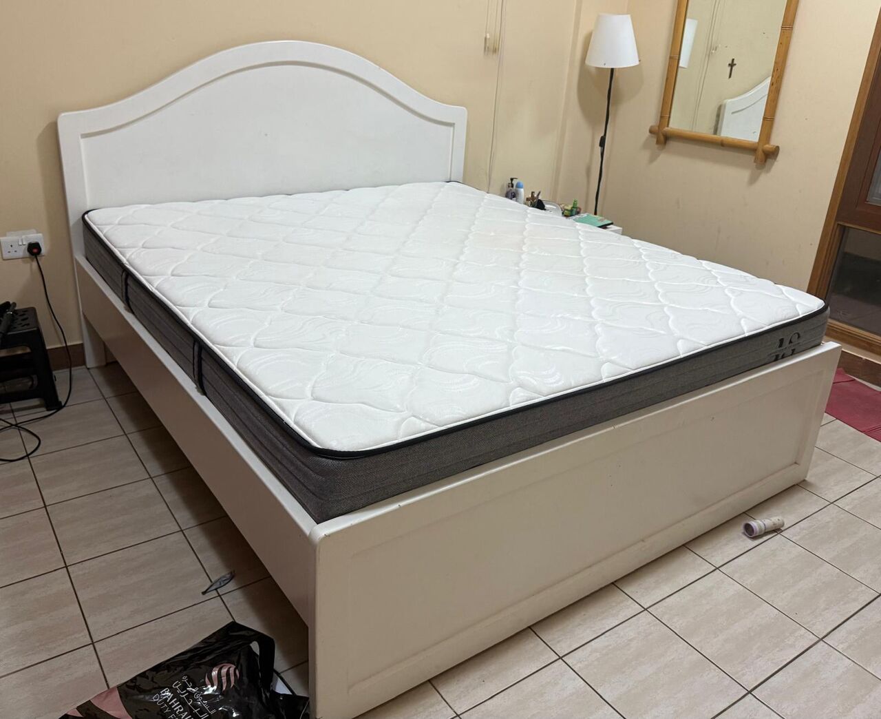 Tubli, Furniture, BHD 60,  King Size Mattress (good Quality From Bed Center) And Bed