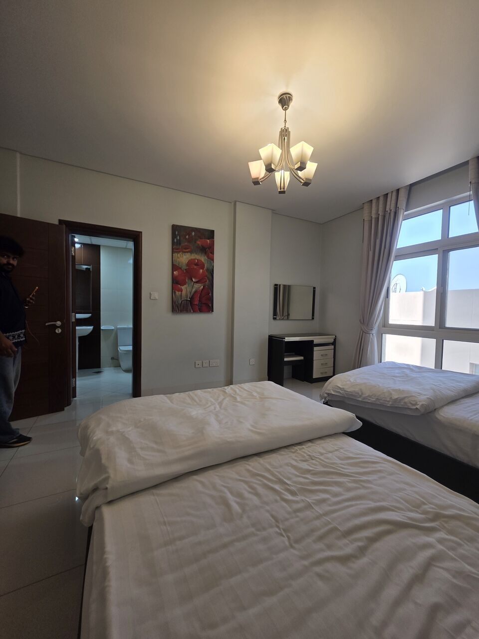 Mahooz, Apartments, Flats, Houses & Villas, BHD 430/month,  2 BR,  &3BATHROOM Hall Kitchen  With Electricity No Limit Fully Furnished Car Parking